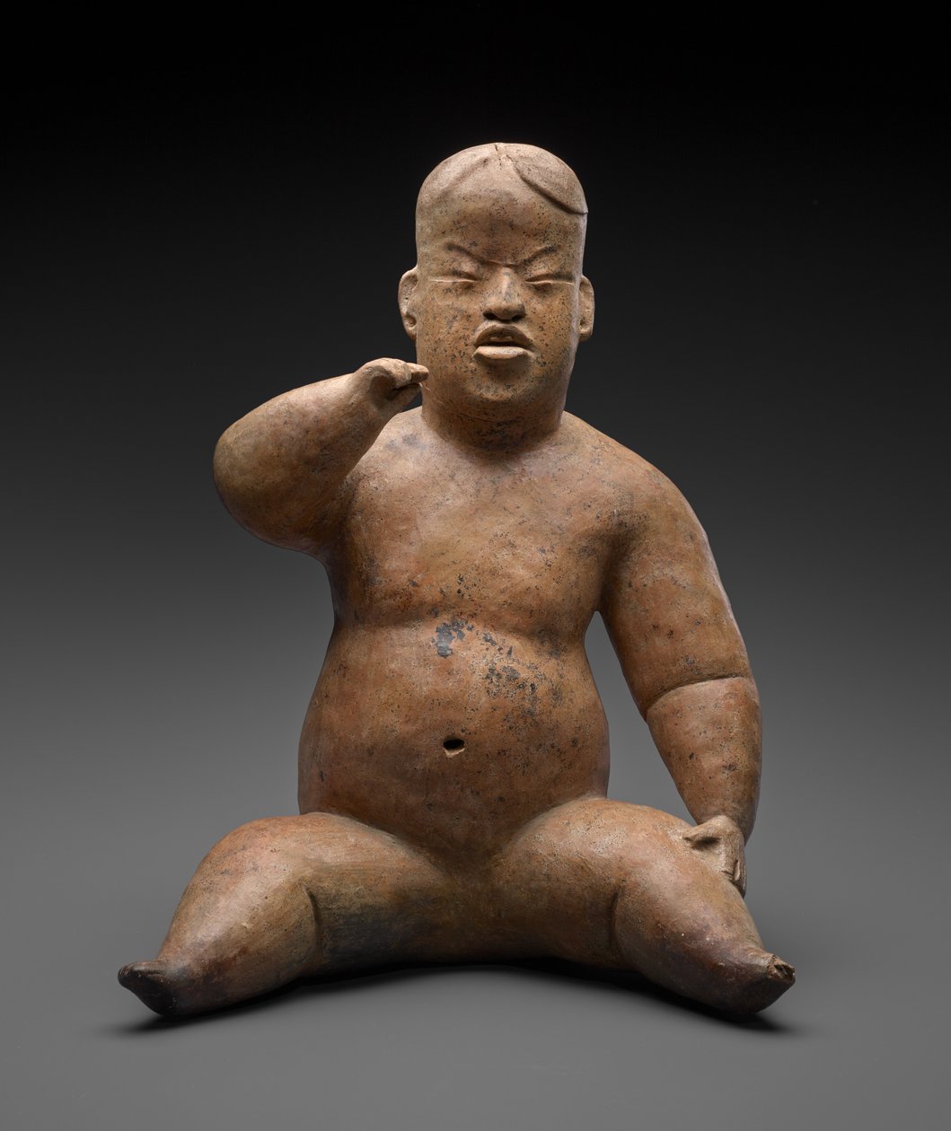 Zittend Beeld door Culture Olmec
