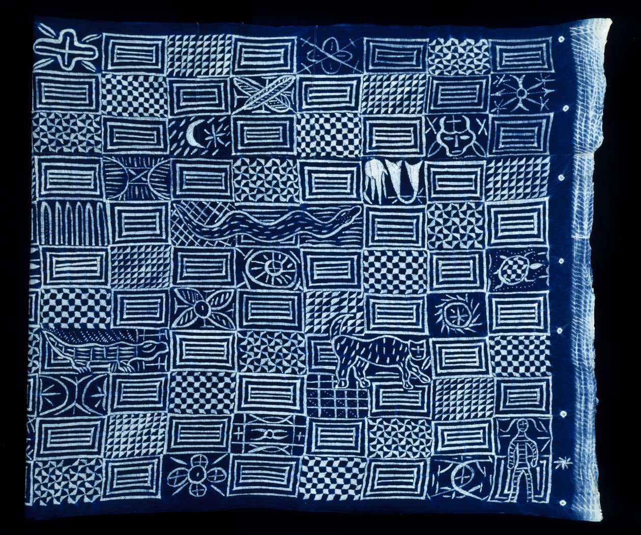 Adire Doek, geen datum door Yoruba Culture