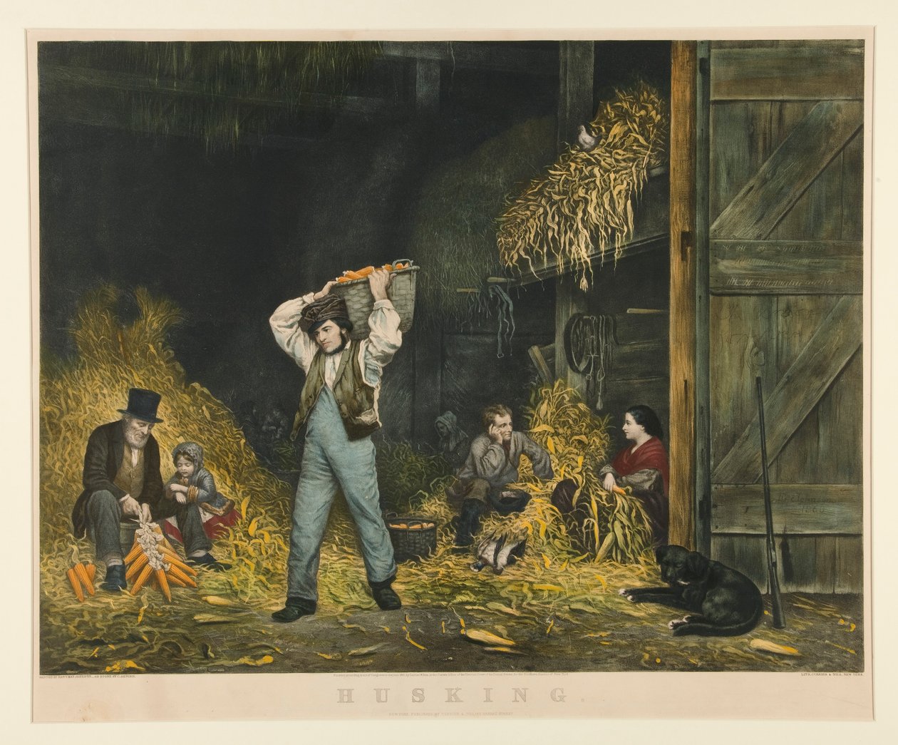 Dorsen door Currier and Ives