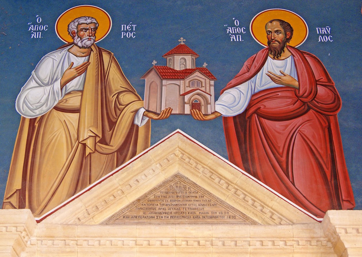 St. Peter en St. Paul met het Kykkos-klooster, Cyprus door Cypriot