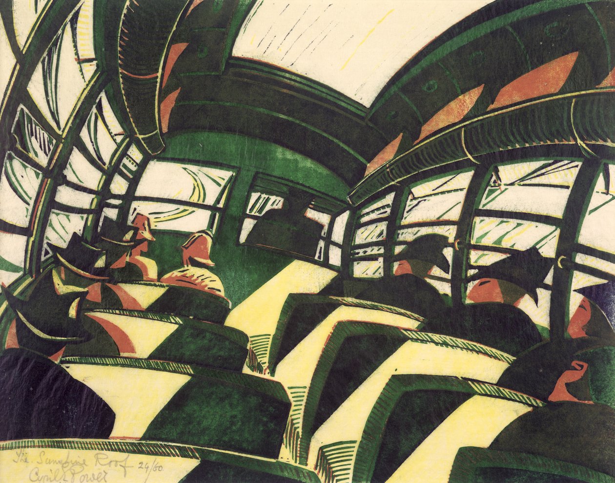 Het zonnedak, c.1934 door Cyril Edward Power