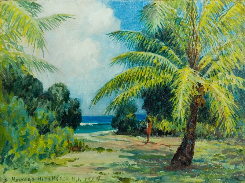 Bij Lanikai door D. Howard Hitchcock