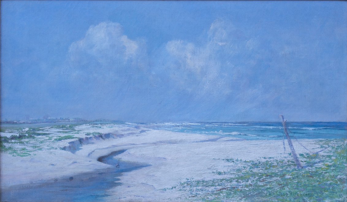 Het Strand bij Kamehama Nui door D. Howard Hitchcock