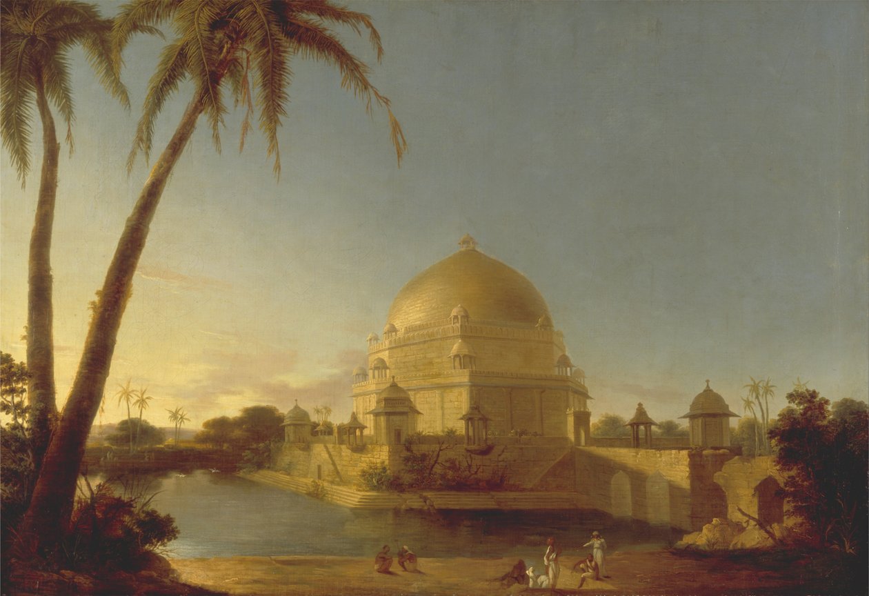 Graf van Sher Shah, Sasaram, Bihar door D. Robert