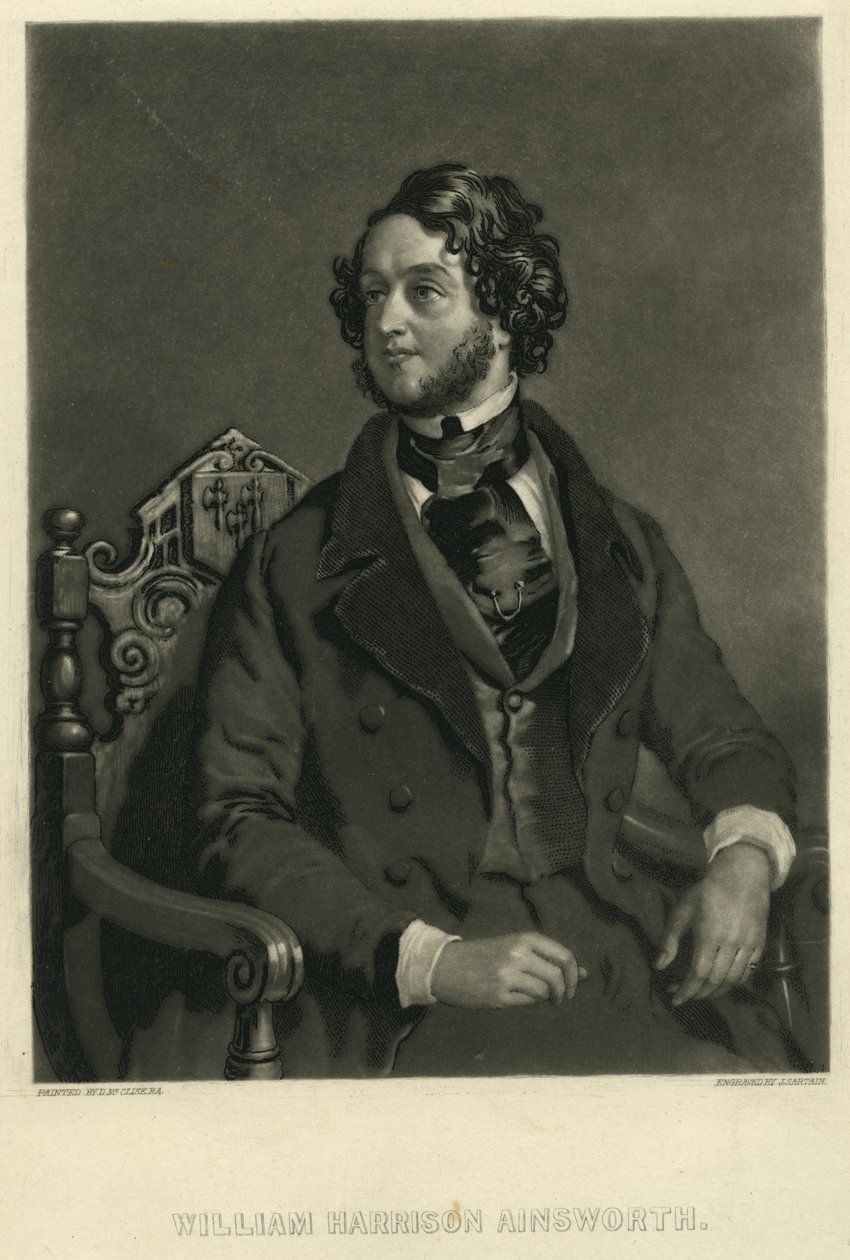 William Harrison Ainsworth door D McClise