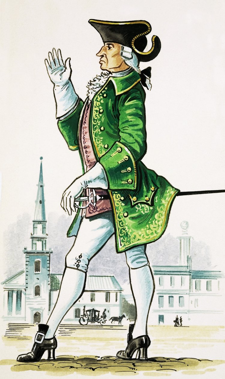 Heer van ongeveer 1750 door Dan Escott