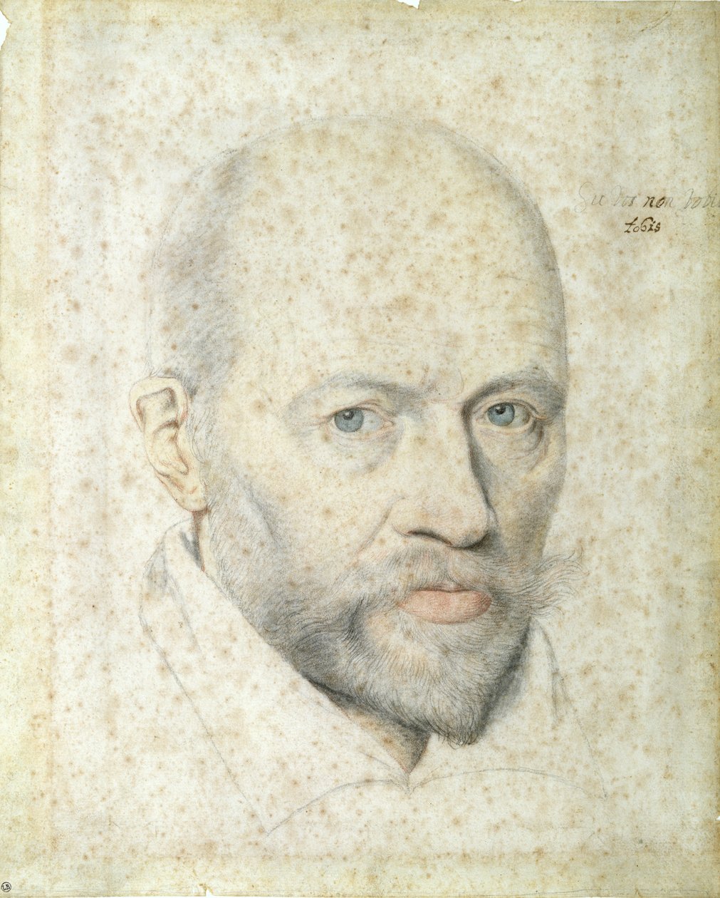 Portret van St. Vincent de Paul (1576-1660) door Daniel Dumonstier or Dumoustier