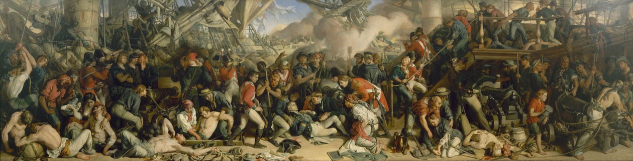 De dood van Nelson door Daniel Maclise