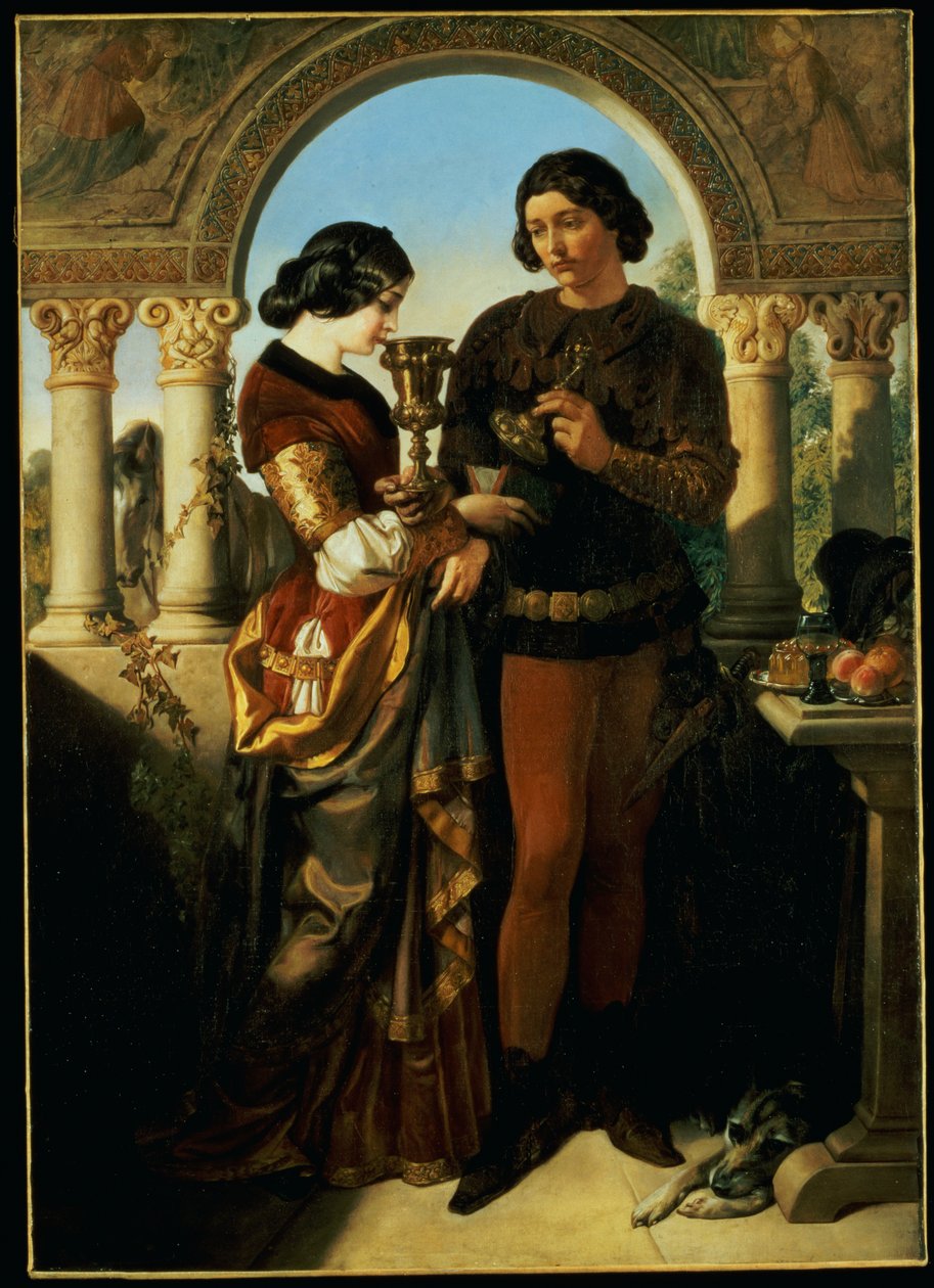 De Liefdesbeker door Daniel Maclise