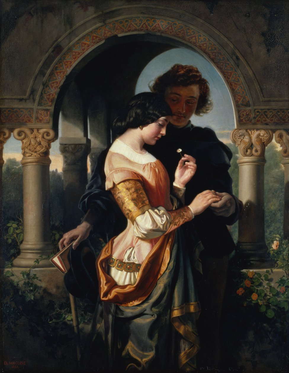 De student door Daniel Maclise