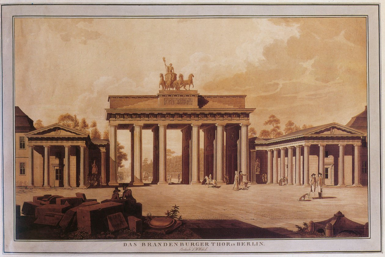 De Brandenburger Tor door Daniel Berger