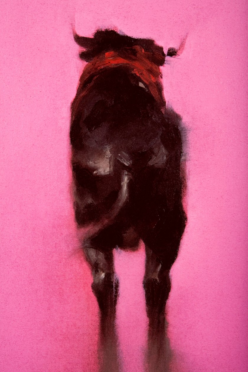 Stier (detail) door Daniel Cacouault