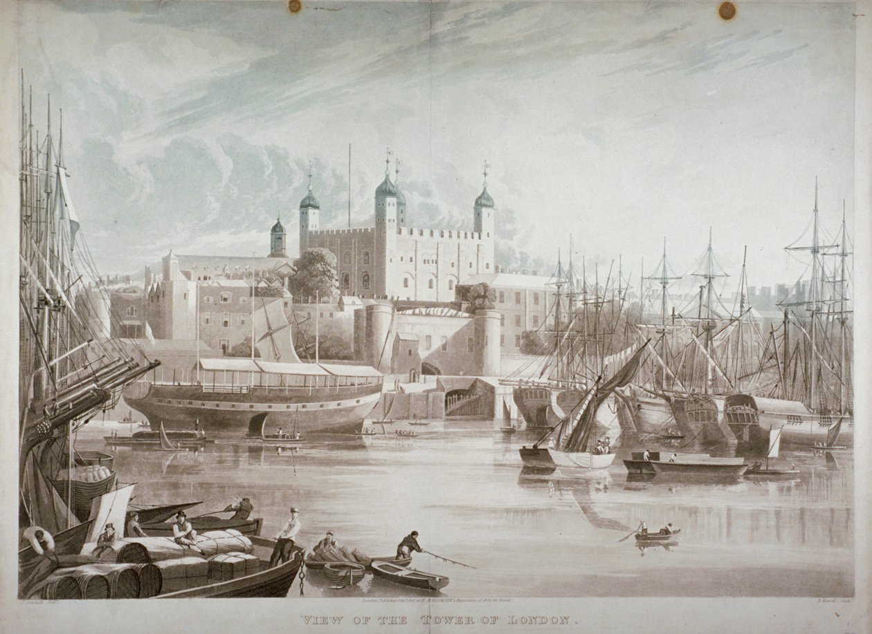 Tower of London door Daniel Havell