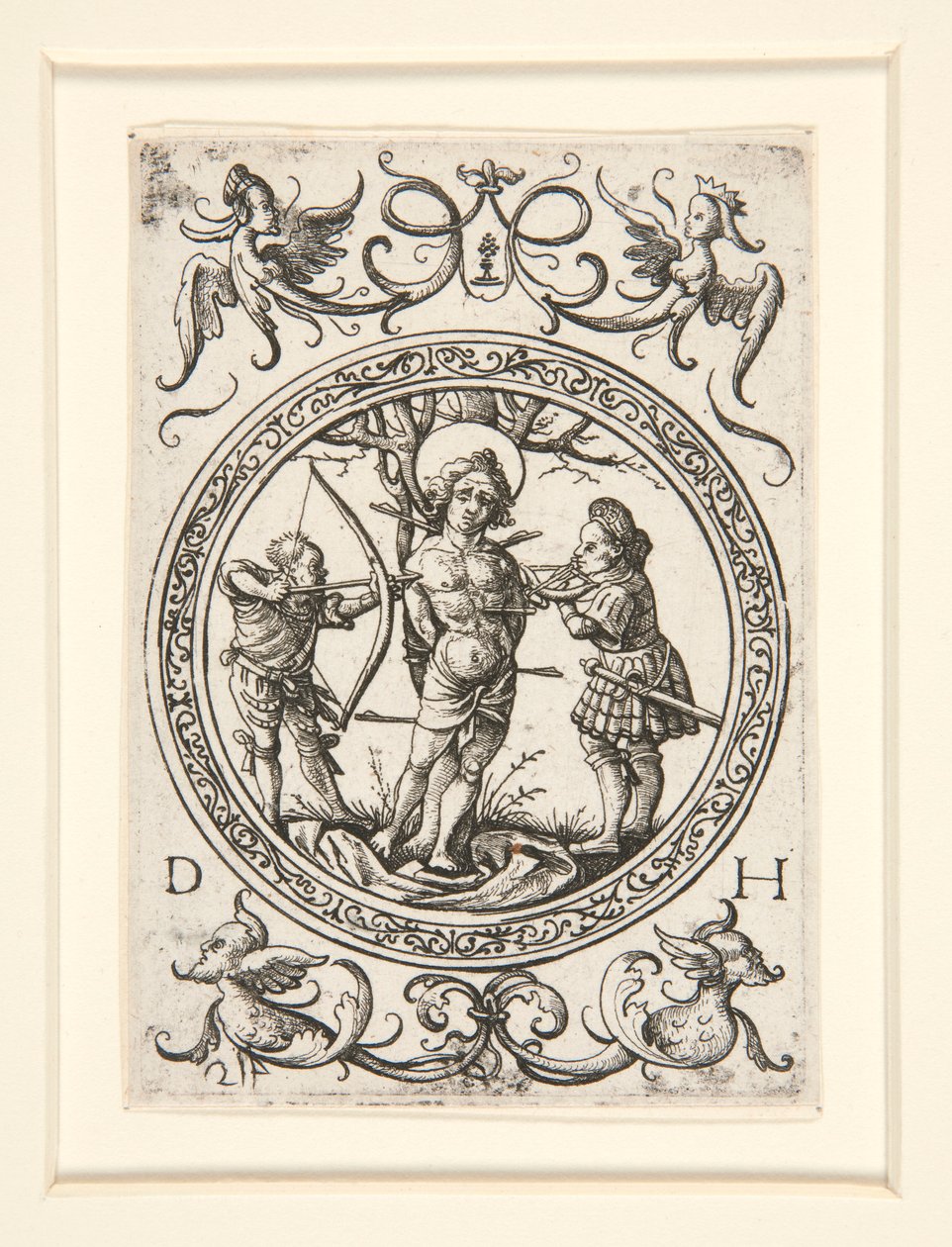 Sint Sebastiaan door Daniel Hopfer