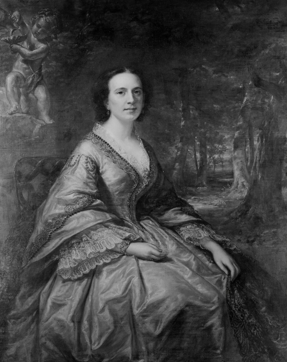 Mevrouw Birdsall Cornell, 1860 door Daniel Huntington