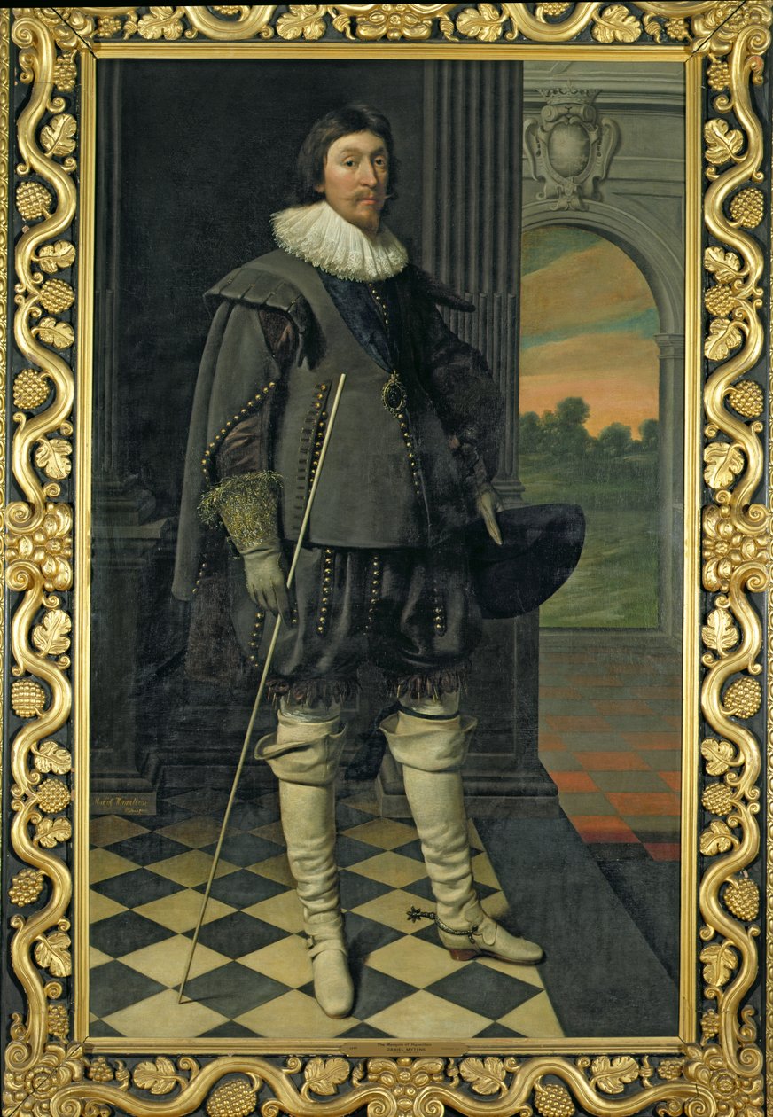 De markies van Hamilton (1589-1625) door Daniel Mytens