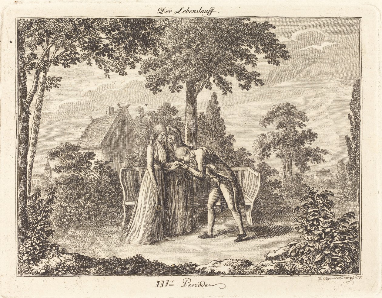 Verloving door Daniel Nikolaus Chodowiecki