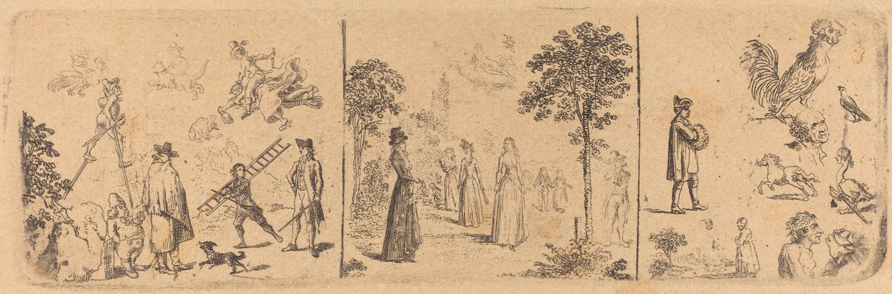 Verbeeldingen door Daniel Nikolaus Chodowiecki