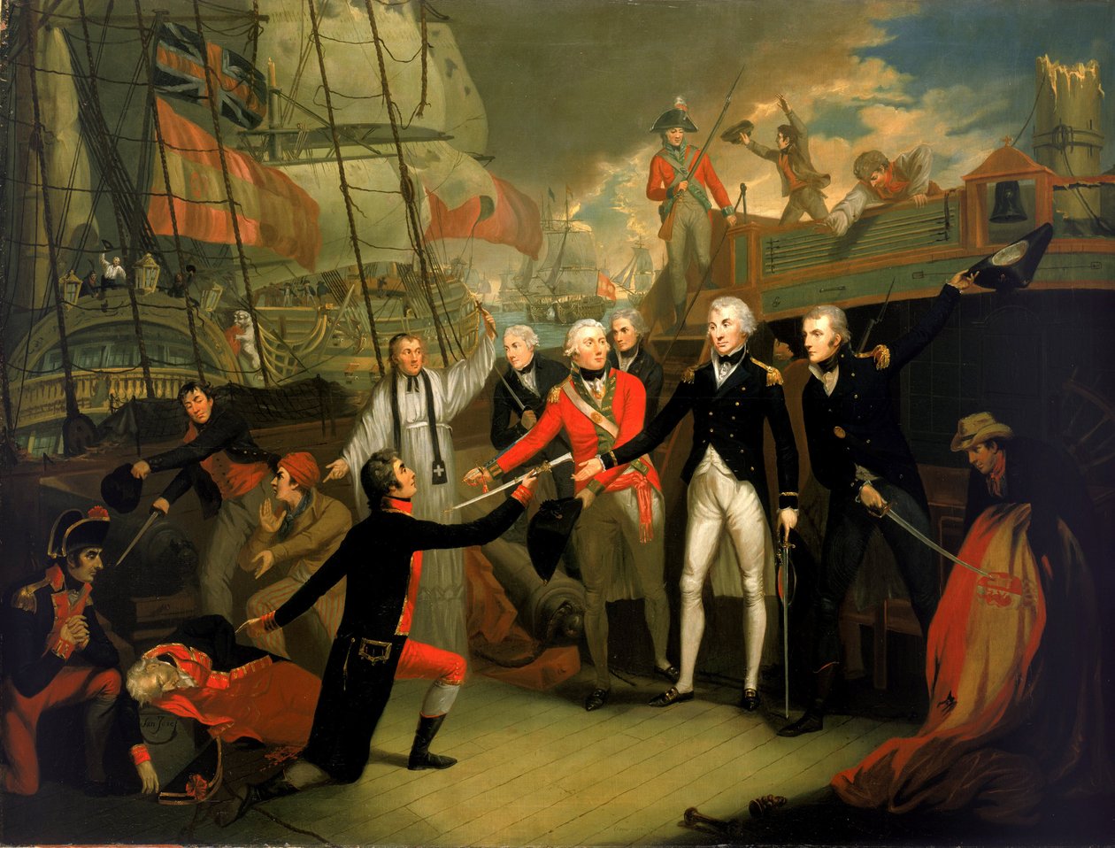 Horatio Nelson (1758-1805) door Daniel Orme