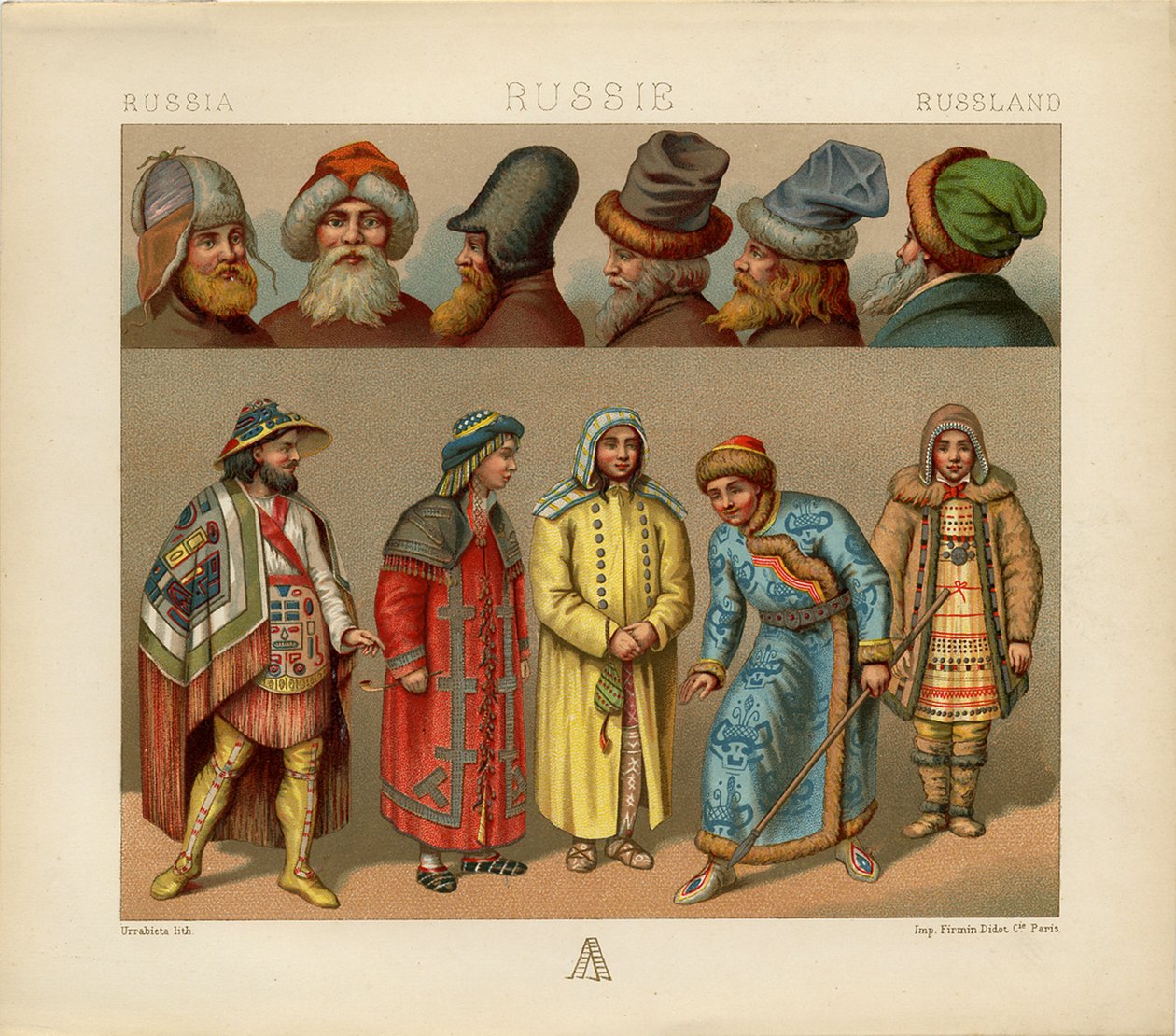 Russische kleding door Daniel Urrabieta Vierge