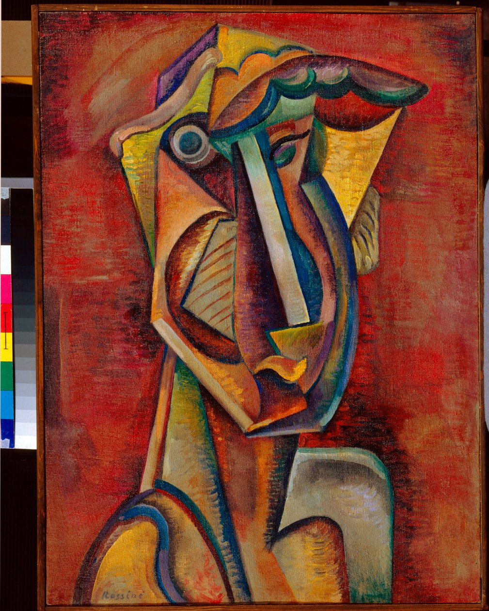 De dichter, circa 1920 door Daniel Vladimir Baranoff Rossine