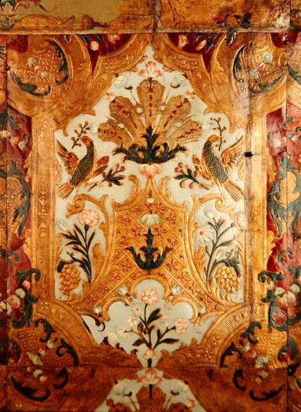 Gouden behang (leer) door Daniel the Elder Marot