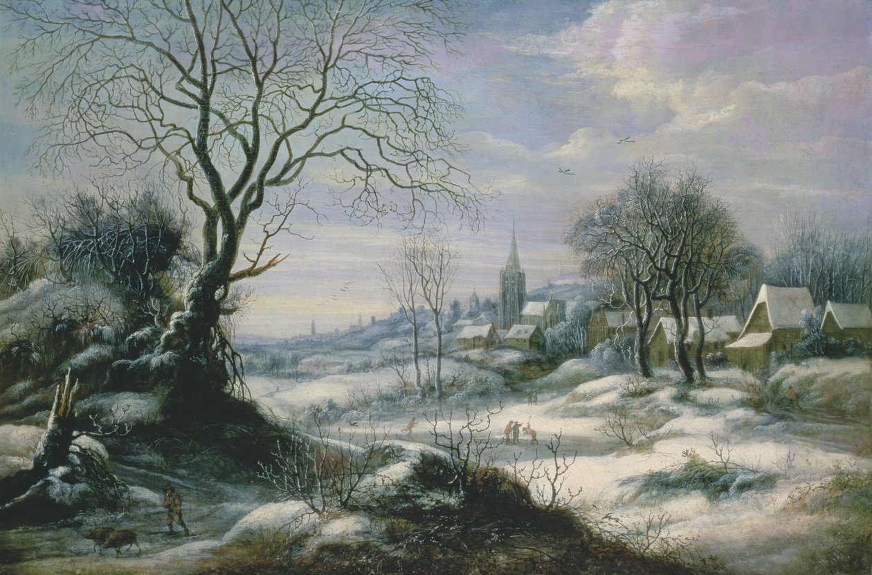 Winterlandschap door Daniel van Heil
