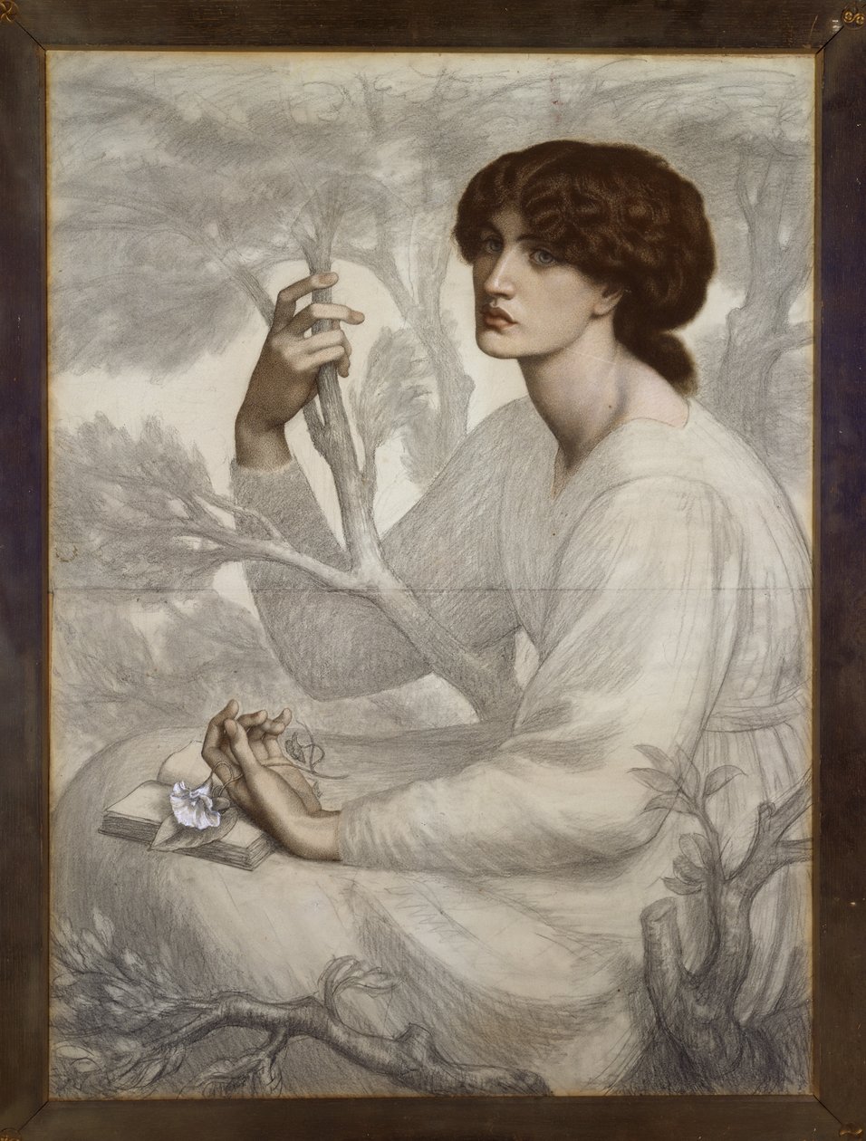 De dagdroom, 19e eeuw door Dante Gabriel Charles Rossetti