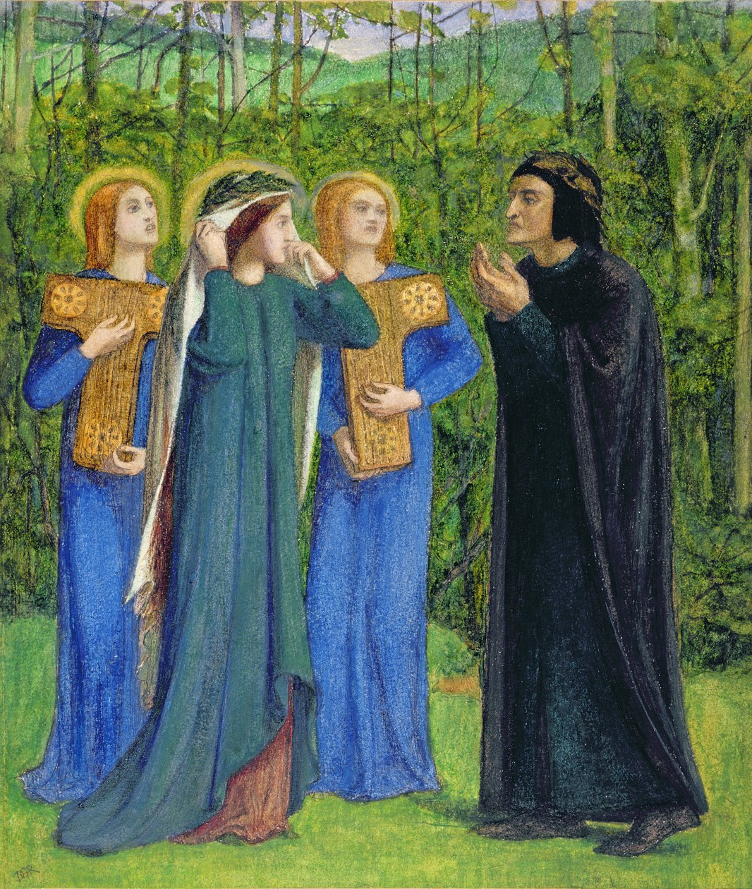 Onbekend Beeld door Dante Gabriel Charles Rossetti