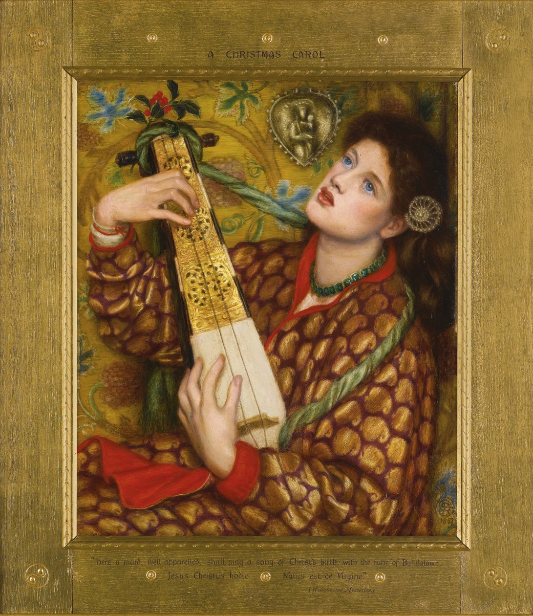 Een Kerstlied door Dante Gabriel Charles Rossetti