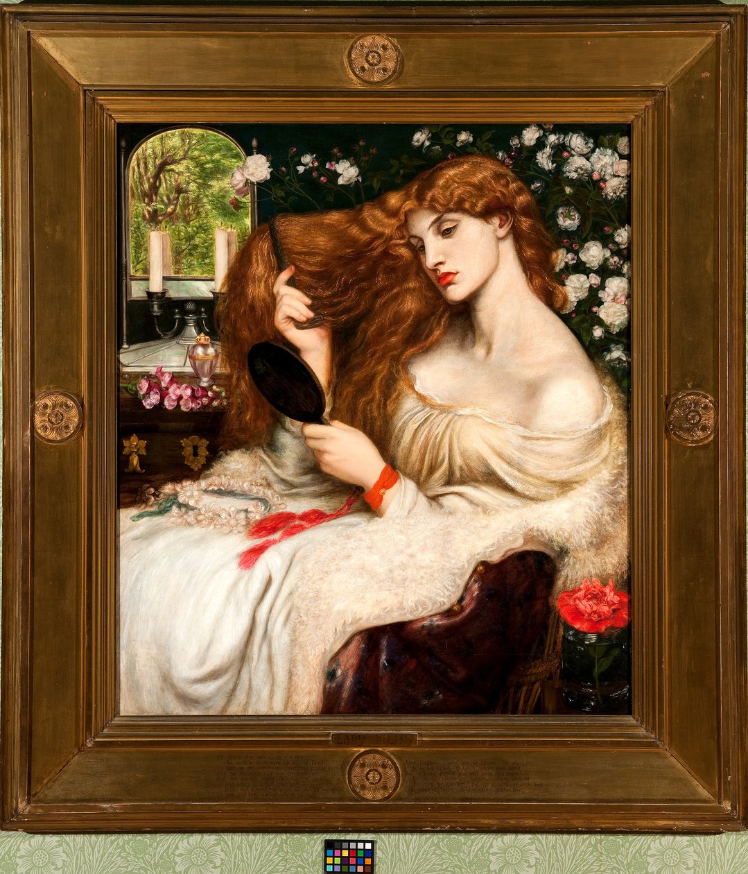 Lady Lilith door Dante Gabriel Charles Rossetti