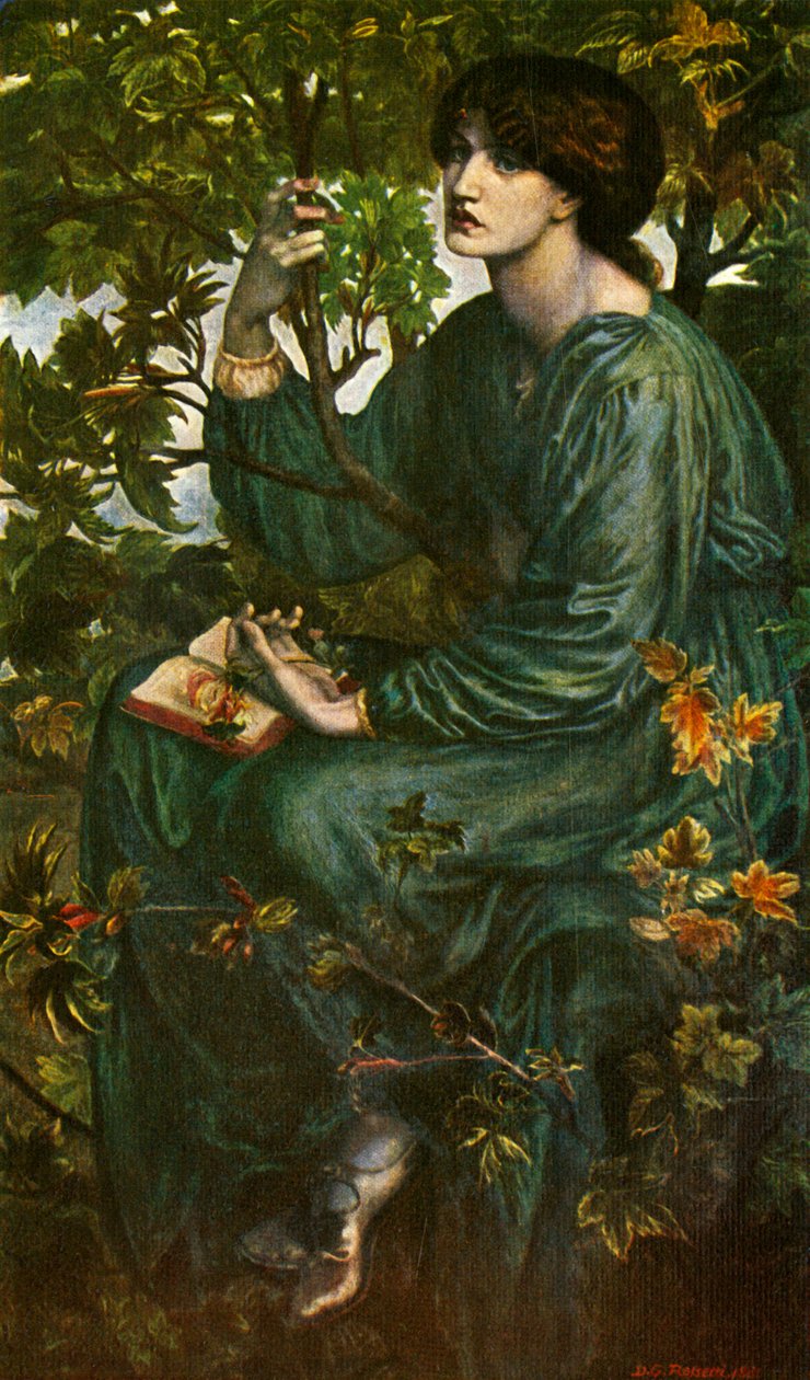 De Dagdroom, 1880 door Dante Gabriel Charles Rossetti