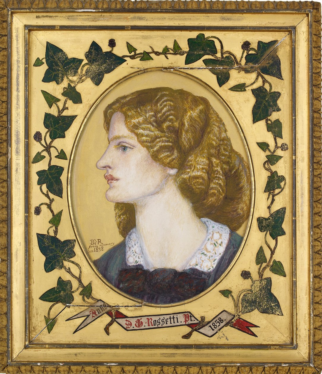 Ruth Herbert, 1858 door Dante Gabriel Rossetti