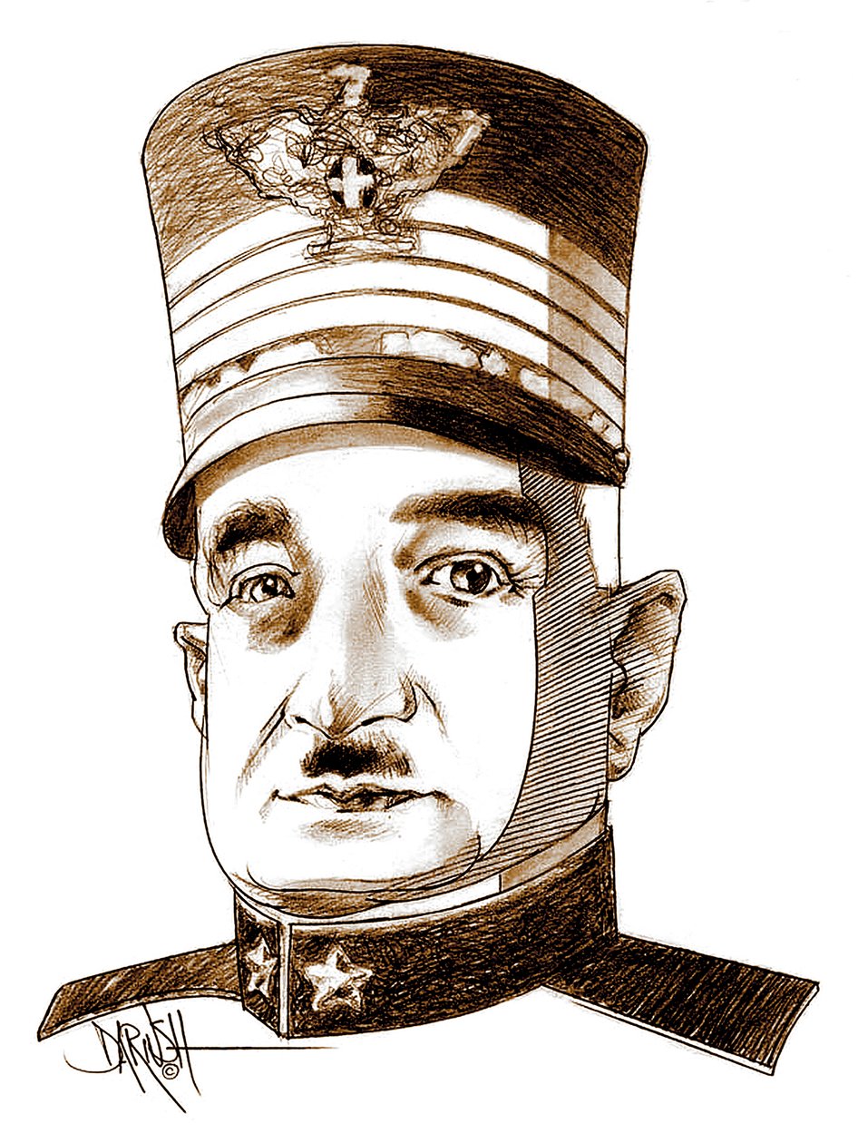 Armando Diaz, 2003 (digitale kleurpotloodtekening) door Dariush Radpour