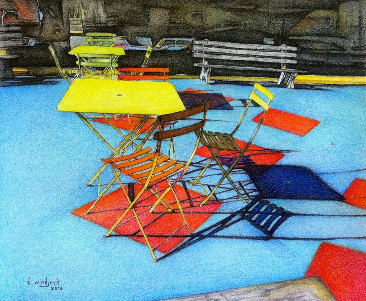 Patio Stoelen door Darrell Windjack