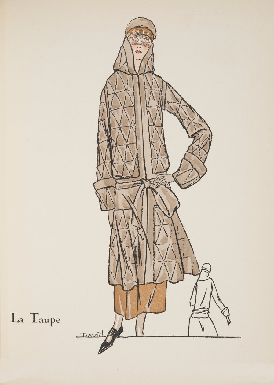 La Taupe, uit een Collectie van Modeplaten, 1922 door David