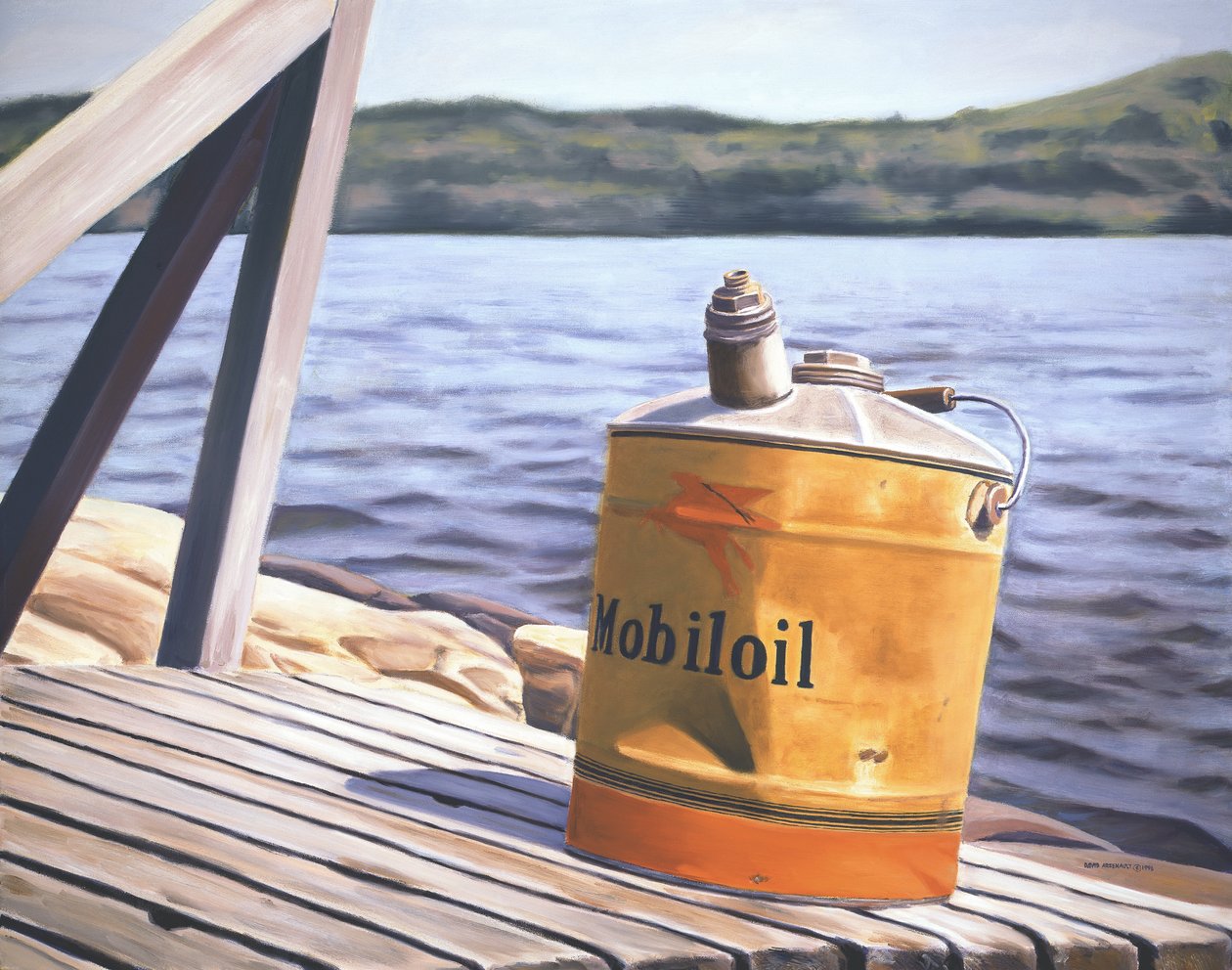 Een Dag aan het Meer, 1996 door David Arsenault