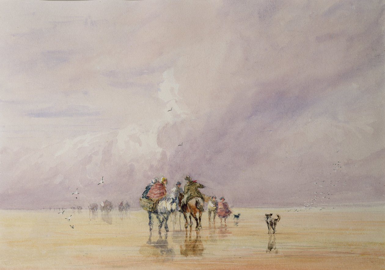 Lancaster Sands Oversteken door David Cox