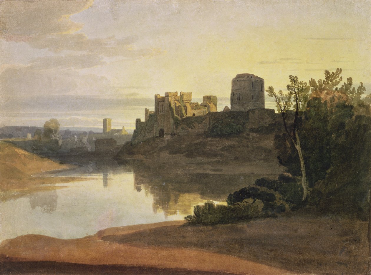 Kasteel Pembroke door David Cox