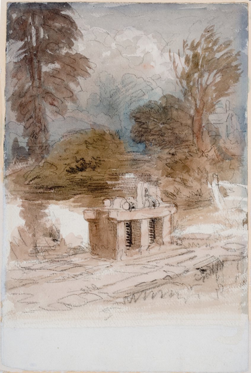 De sluis door David Cox