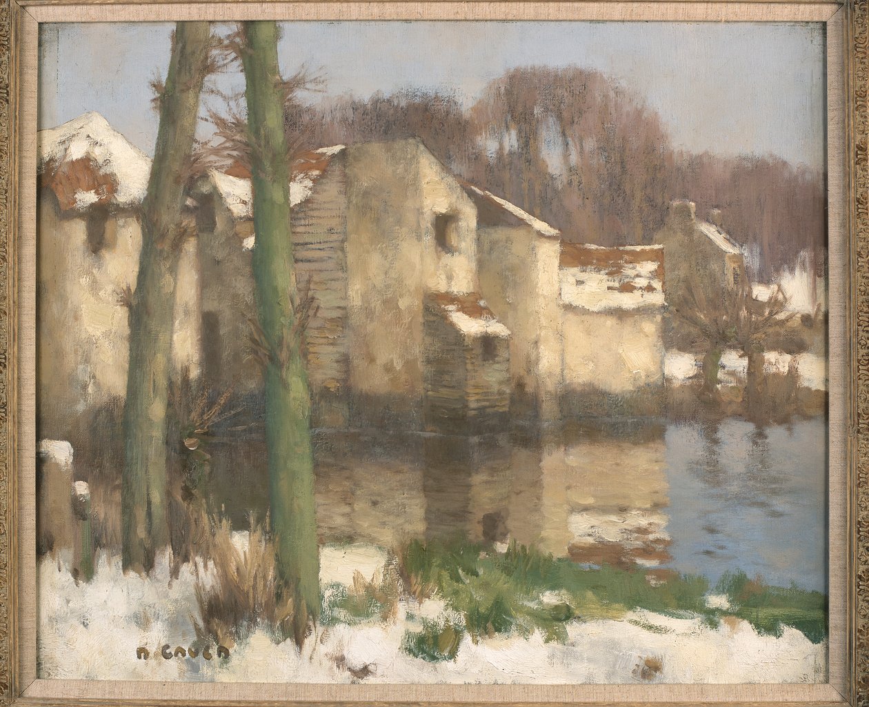 Winter in Normandië door David Gauld