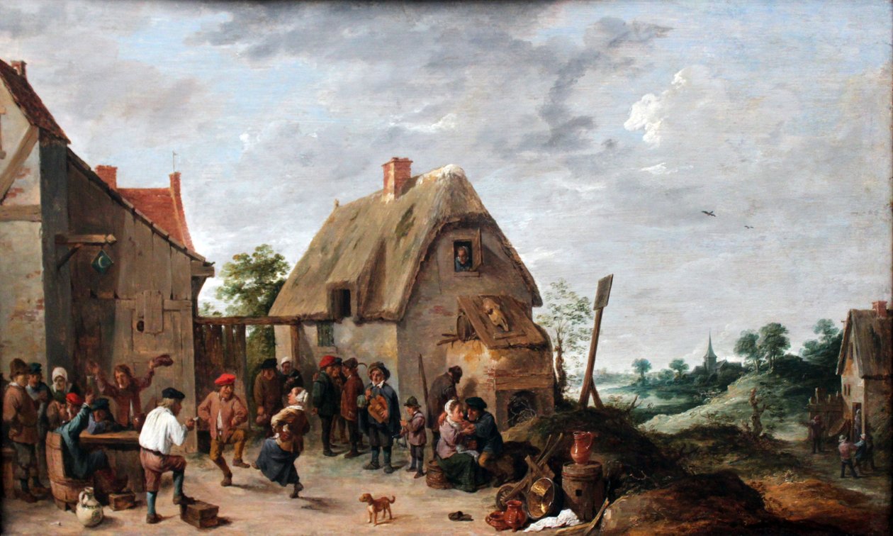 Vlaamse kermis door David Teniers the Younger