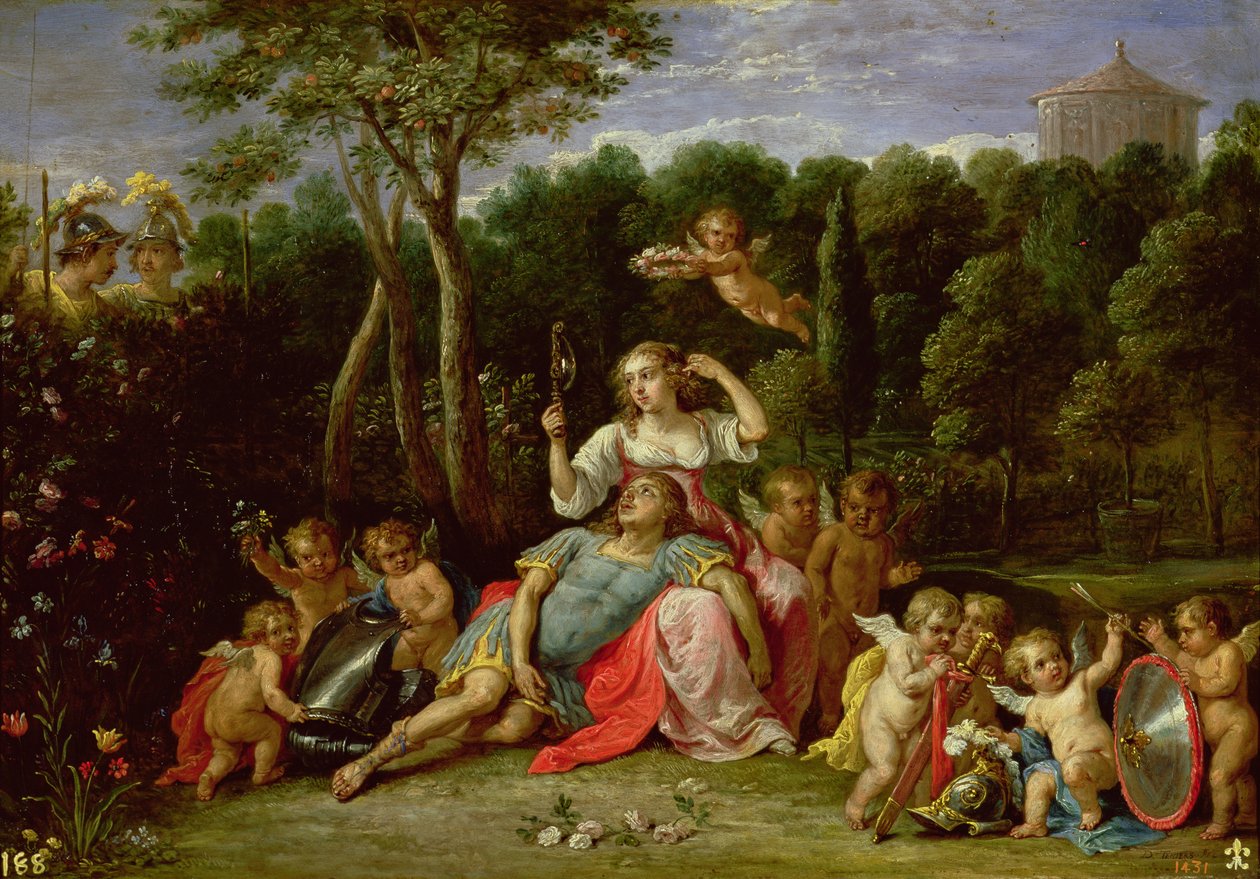 De tuin van Armida door David Teniers the Younger