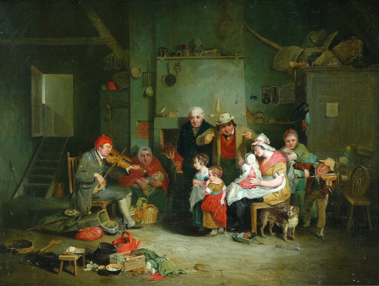 De Blinde Vioolspeler door David Wilkie