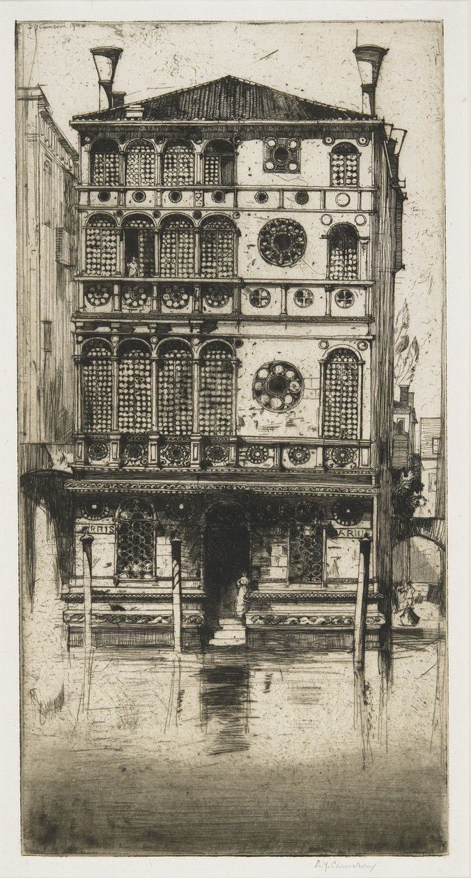 Joannis Darius, 1900 door David Young Cameron