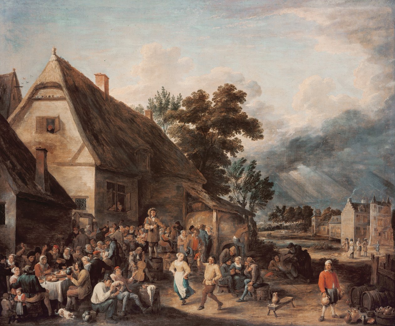 Kermesse (Festival) door David Teniers the Younger