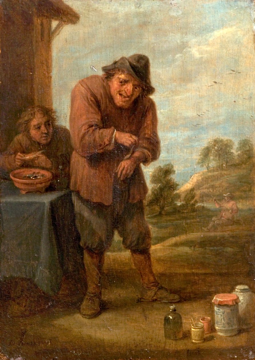 Het gevoel door David Teniers the Younger