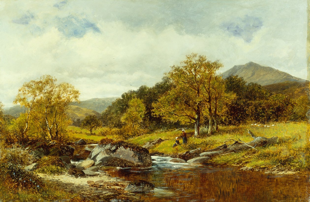 Aan de rivier door David Bates