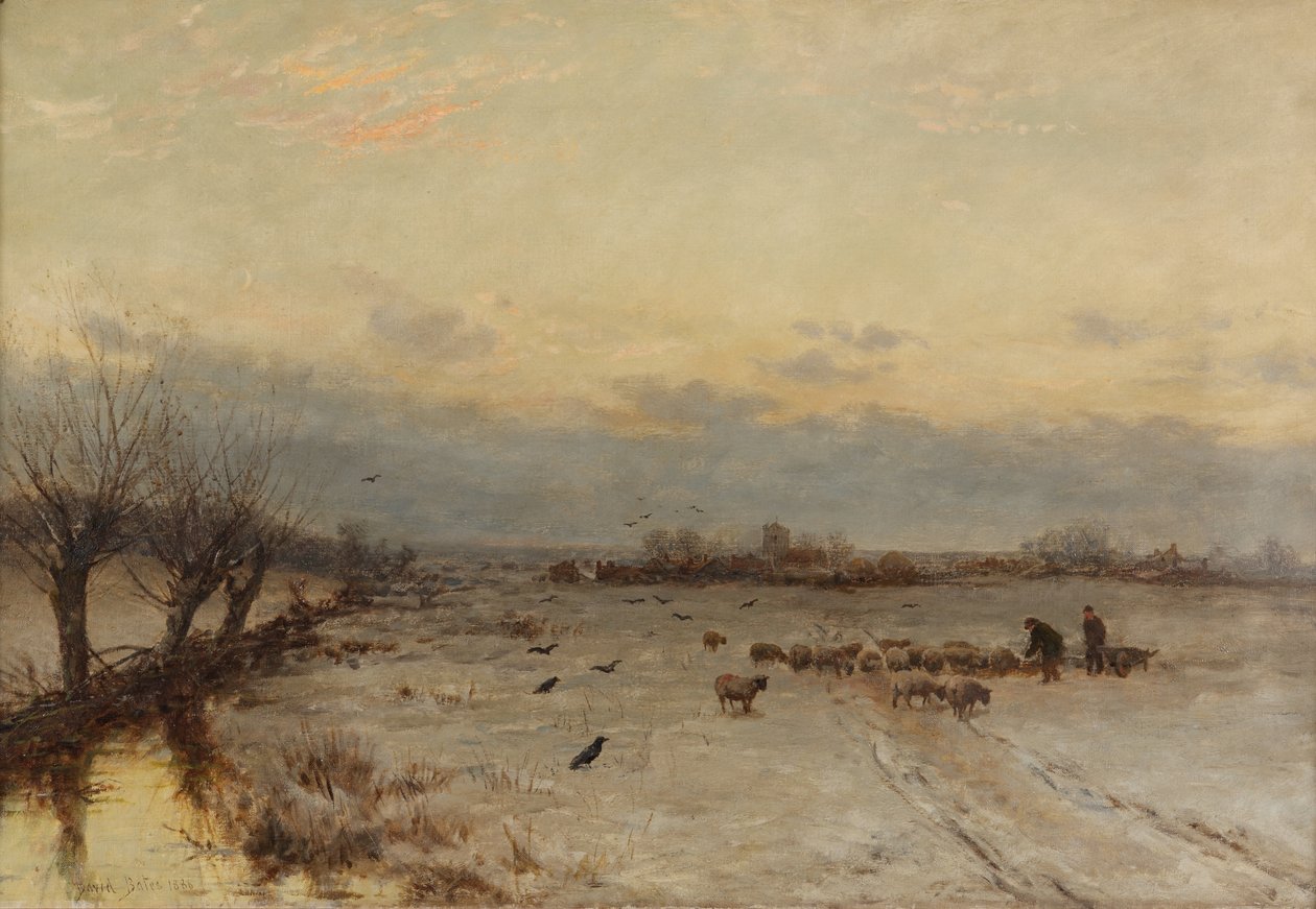 Souvenir van Maart, 1886 door David Bates