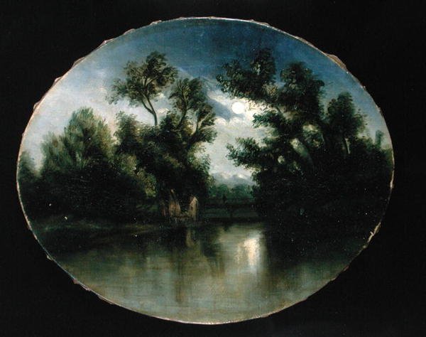 Landschap door David Bustill Bowser